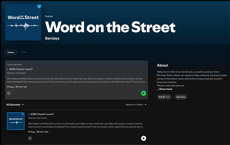 Word On The Street Podcast on Spotify